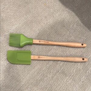 Le Creuset Olive Silicone Utensil Set